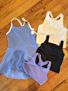 Girls Activewear Tank Top & tennis dress Bundle